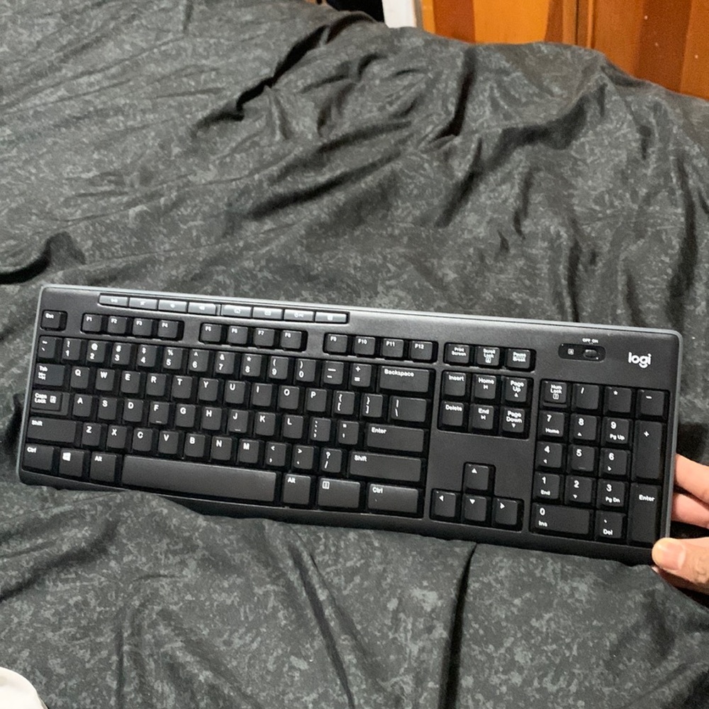 LOGITECH WIRELESS TOUCH KEYBOARD! BRAND NEW!